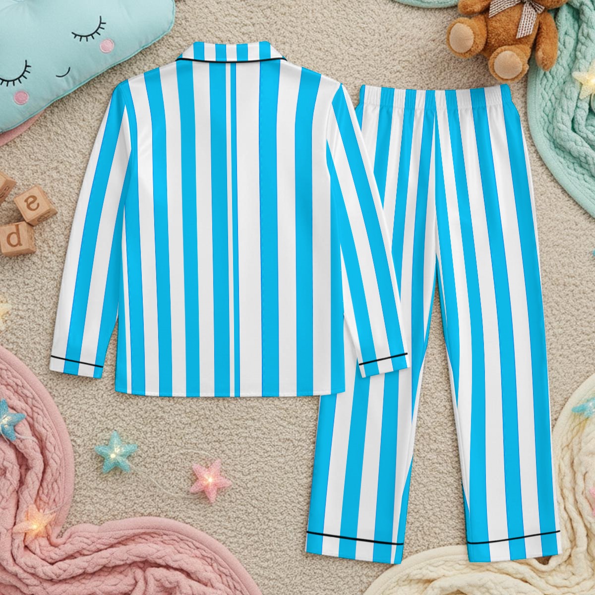 KIDS | SDPKA BOOK & NATE'S SATIN PAJAMAS BUNDLE