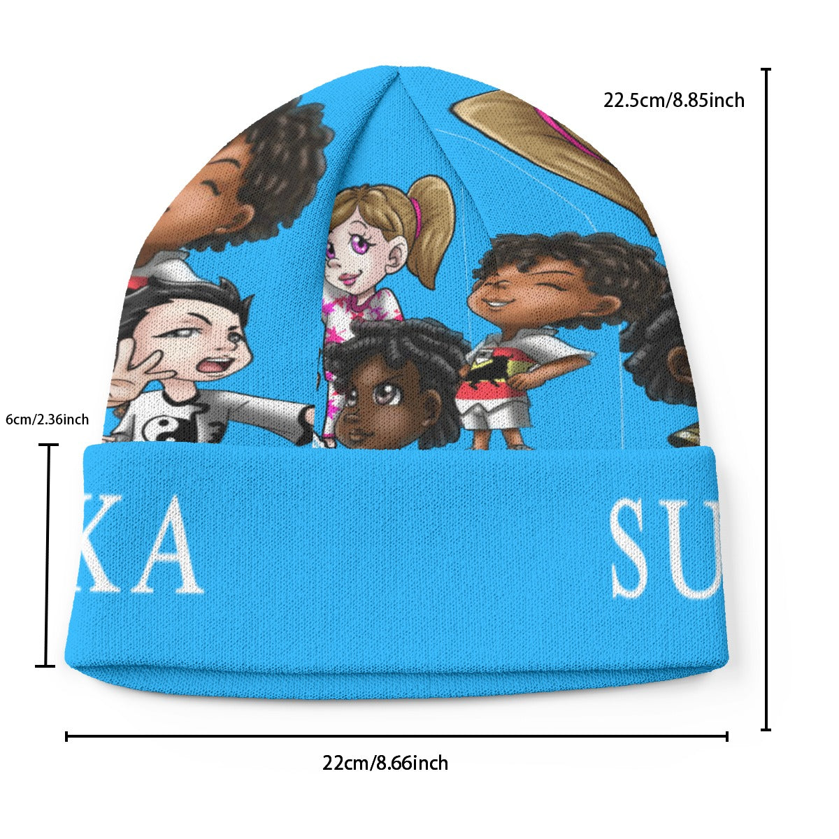 SDPKA BRAVE SQUAD BEANIE | RASPBERRY
