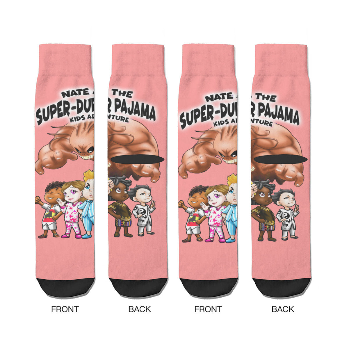NATE-SDPKA-unisex SOCKS | for ADULTS | HEATHER