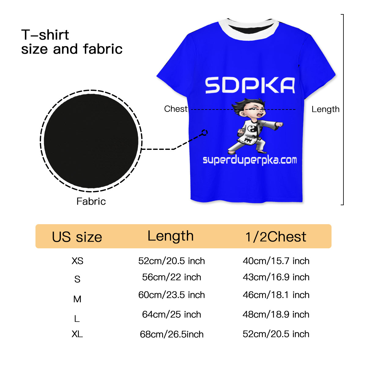SOSHI'S SALUTE of VALOR T-SHIRT for YOUTH | SDPKA (SUH-DUP-KA) | ROYAL