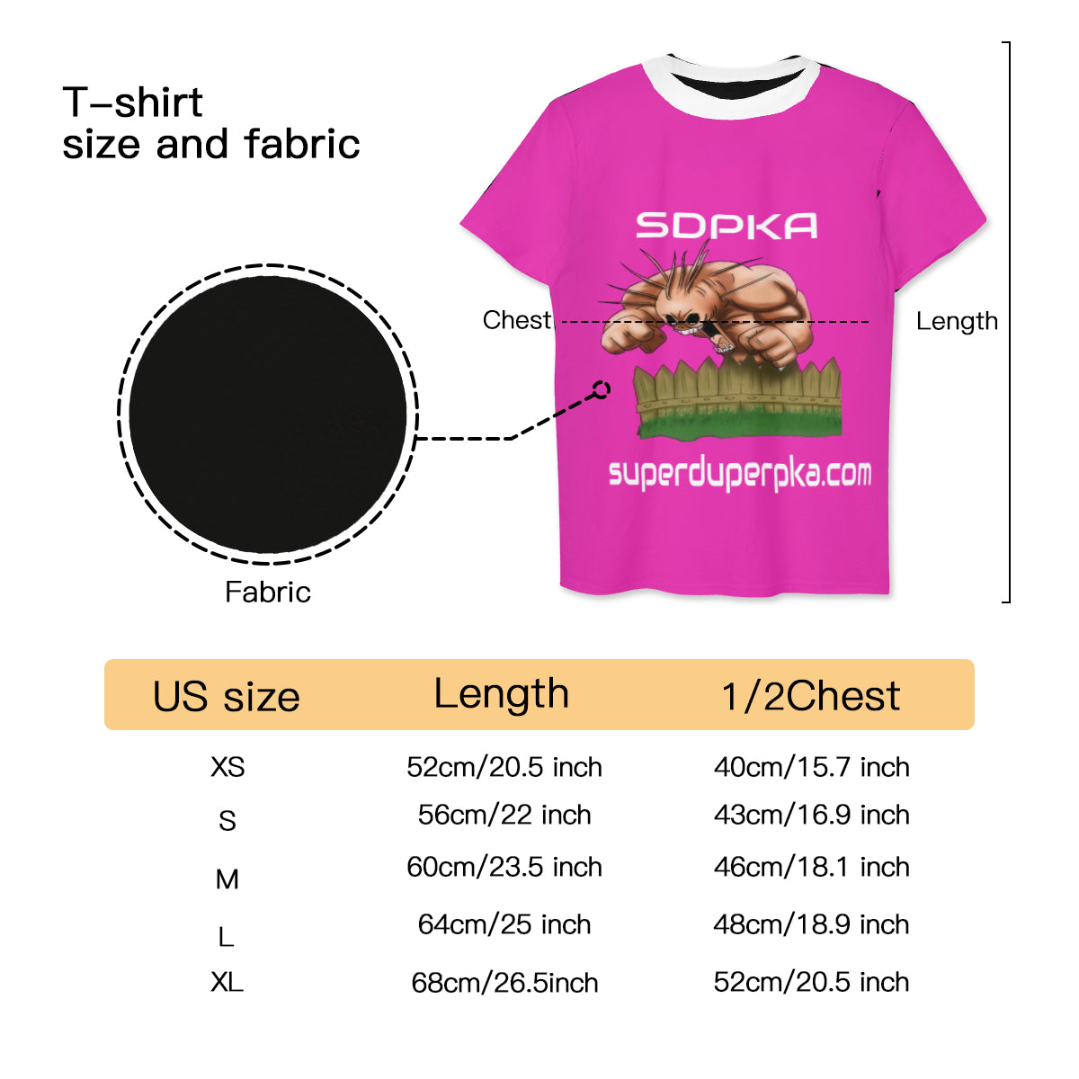 BOOGEYMAN BANISHER T SHIRT FOR YOUTH | SDPKA ( SUH-DUP-KA) | HOT PINK