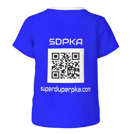 BOOGEYMAN BANISHER T SHIRT FOR YOUTH | SDPKA ( SUH-DUP-KA) | ROYAL