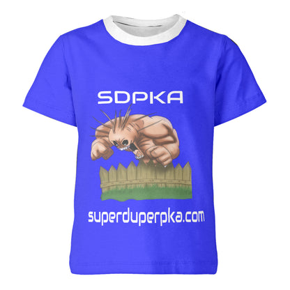 BOOGEYMAN BANISHER T SHIRT FOR YOUTH | SDPKA ( SUH-DUP-KA) | ROYAL