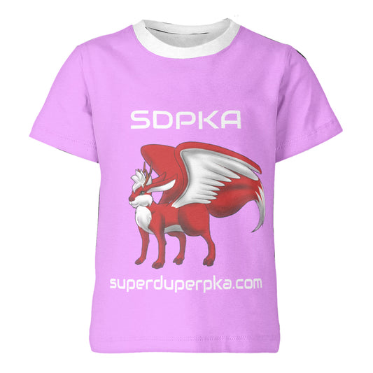 SDPKA WANDERING WOLPERTINGER  T-Shirt for YOUTH | LT PINK