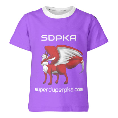 SDPKA WANDERING WOLPERTINGER  T-Shirt for YOUTH | PURPLE