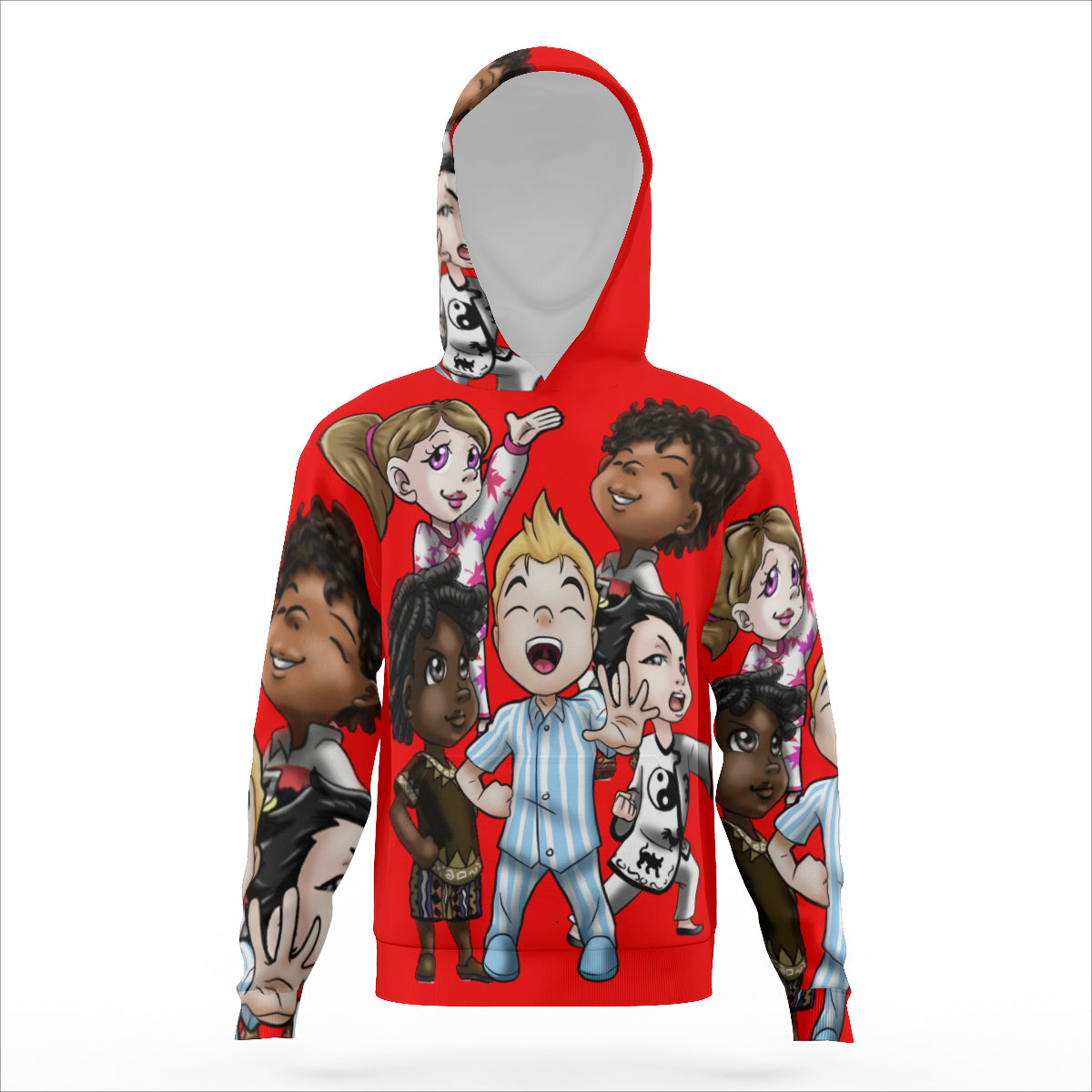 SDPKA  KIDS GANGINIT | POLYESTER RED