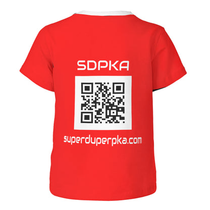 BOOGEYMAN BANISHER T SHIRT FOR YOUTH | SDPKA ( SUH-DUP-KA) | RED