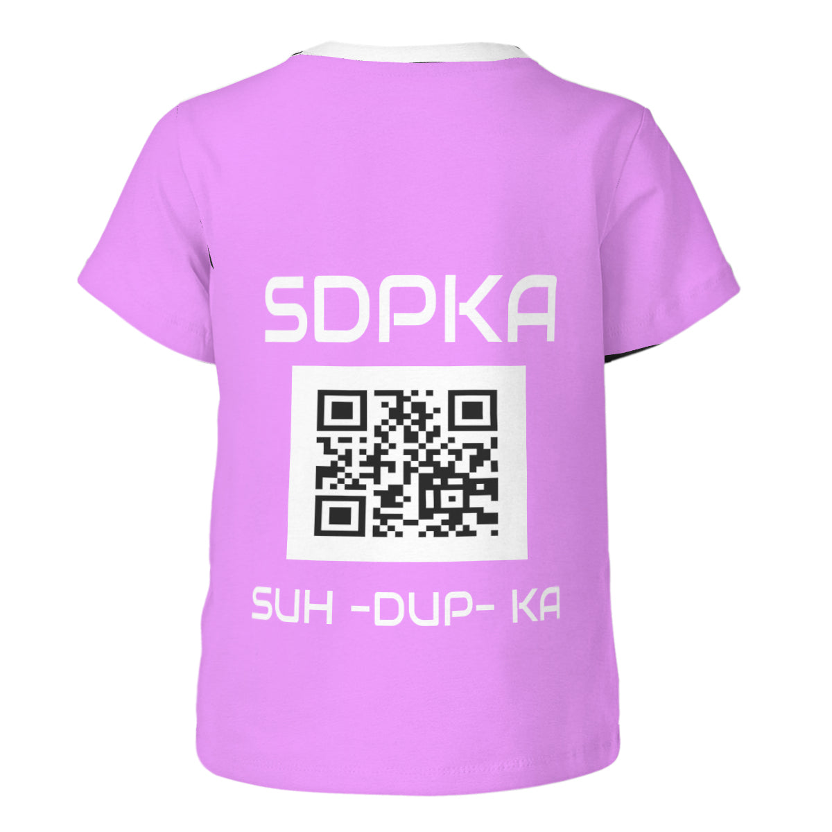KEDAR'S SALUTE of VALOR T-SHIRT for YOUTH | SDPKA (SUH-DUP-KA) | LT PINK