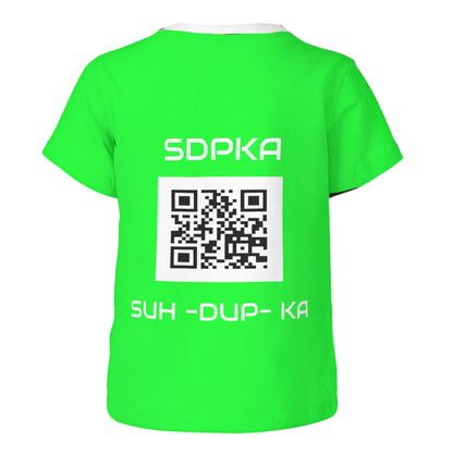 SDPKA NATE & ADA DUAL SALUTE OF VALOR T SHIRT | LIME