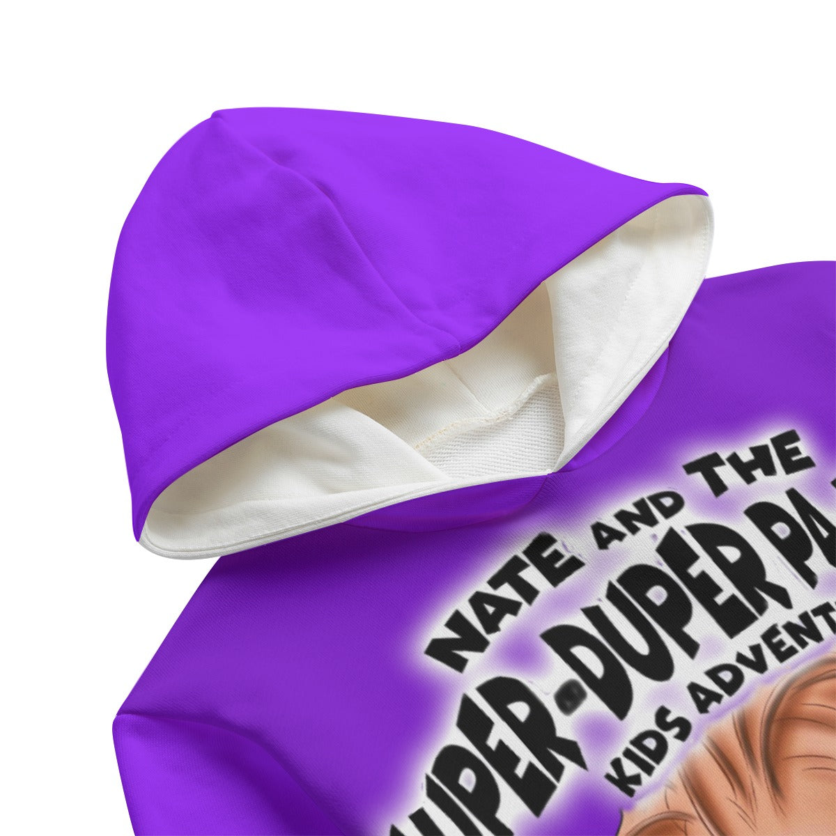 SUH-DUP-KA | GANGIN' IT KIDS HOODIE | PURPLE | 310GSM Cotton