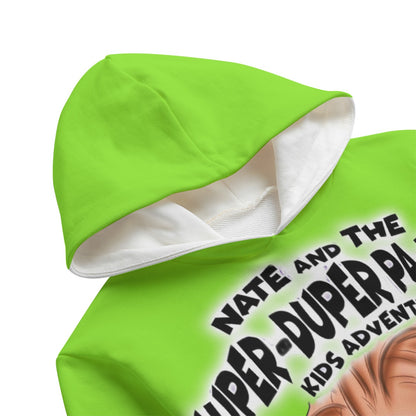 SUH-DUP-KA | GANGIN' IT KIDS HOODIE | LIME | 310GSM Cotton