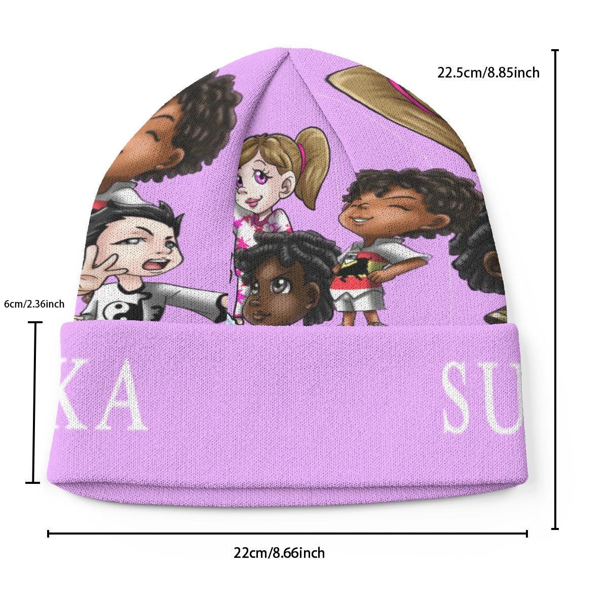 SDPKA BRAVE SQUAD BEANIE | LT PINK