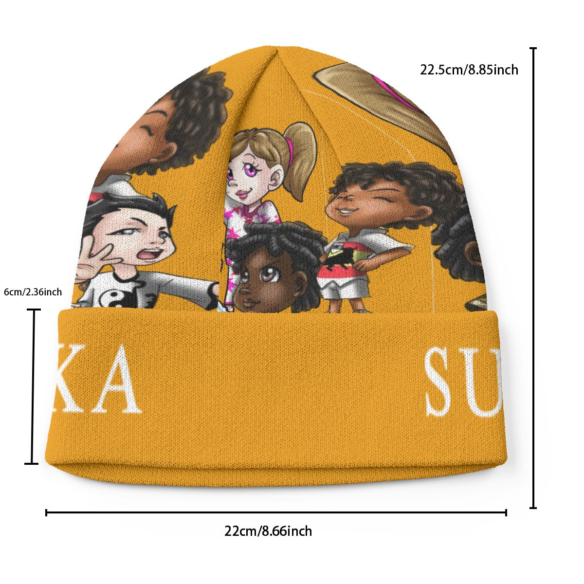 SDPKA BRAVE SQUAD BEANIE | ORANGE