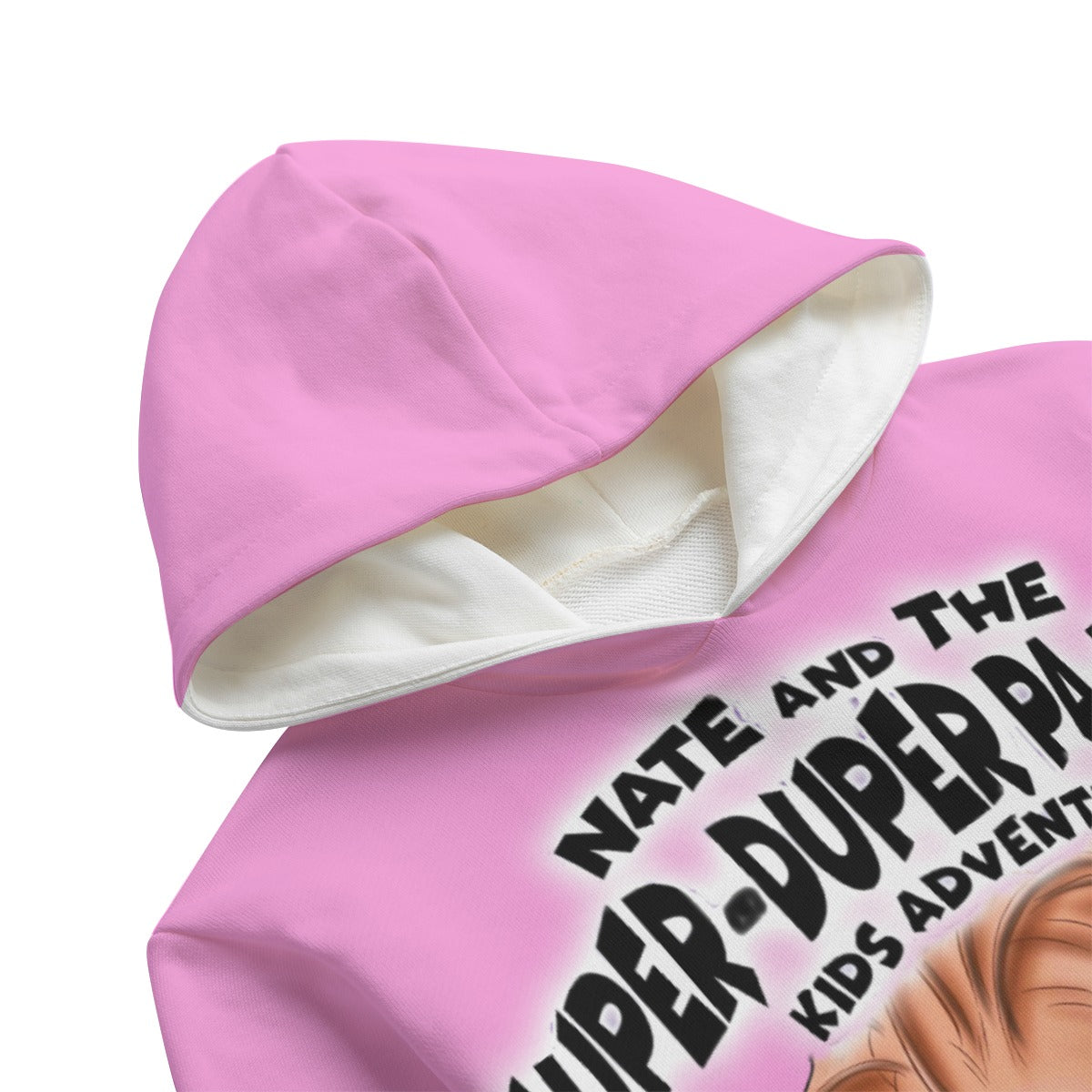 SUH-DUP-KA | GANGIN' IT KIDS HOODIE | LT PINK | 310GSM Cotton