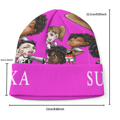 SDPKA BRAVE SQUAD BEANIE | HOT PINK