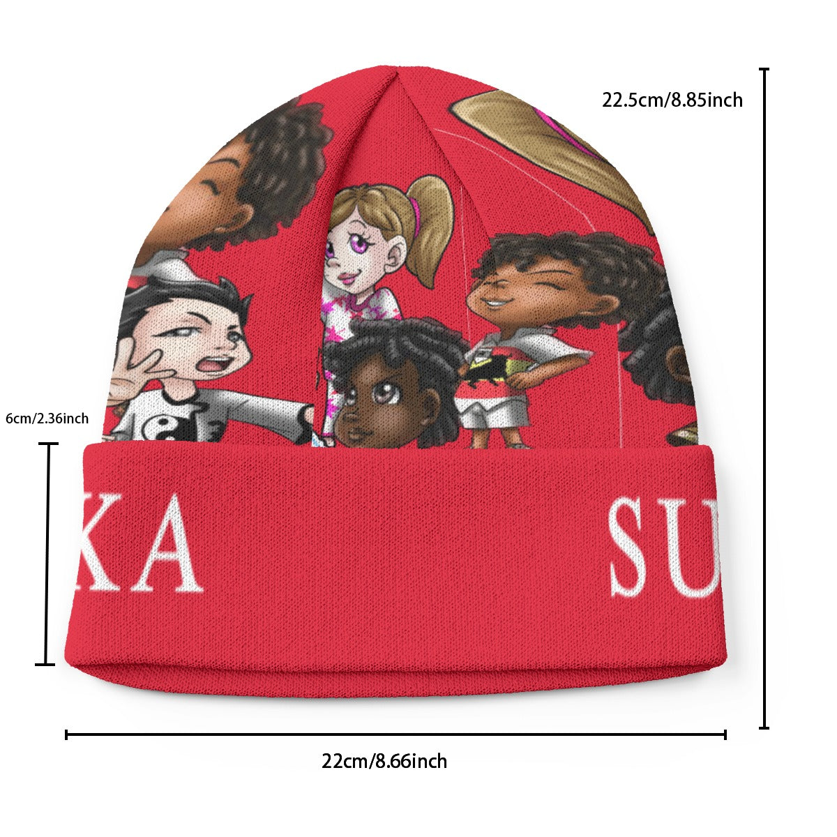 SDPKA BRAVE SQUAD BEANIE | RED