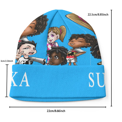 SDPKA BRAVE SQUAD BEANIE | RASPBERRY