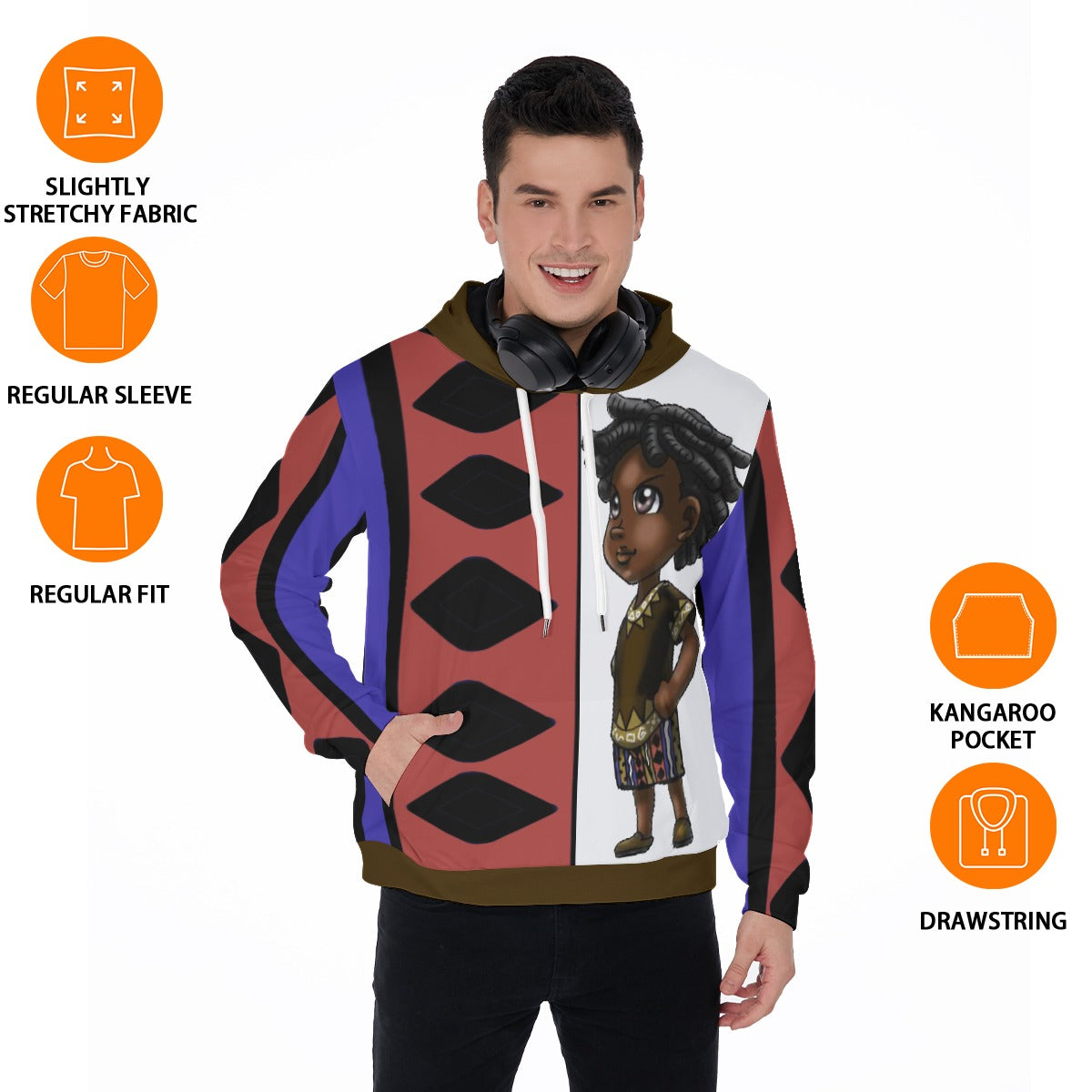 ADULTS | TWIN the VIBE | MINI ME | KEDAR SWAG II HOODIE | SDPKA
