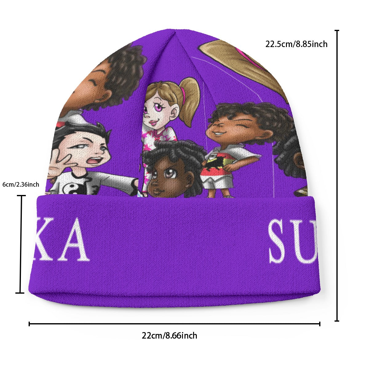 SDPKA BRAVE SQUAD BEANIE | PURPLE
