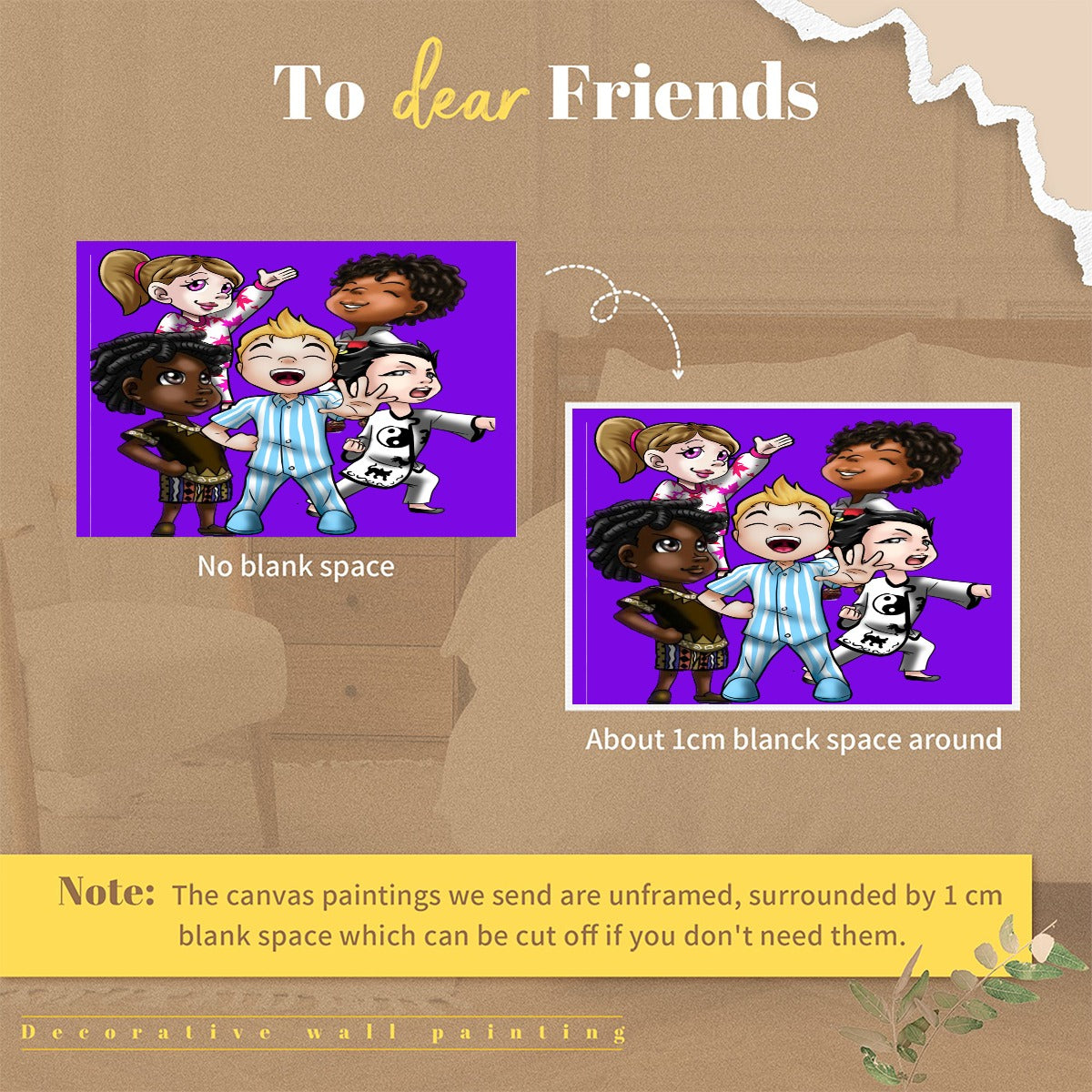 SDPKA BOOK & GANG on CANVAS PRINT | BUNDLE