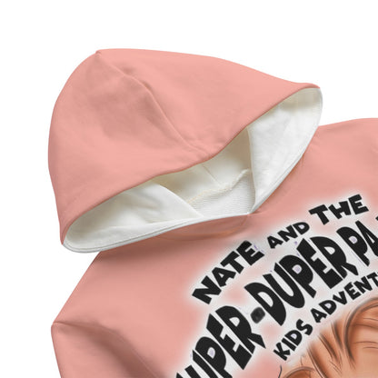 SUH-DUP-KA | GANGIN' IT KIDS HOODIE | PEACH | 310GSM Cotton