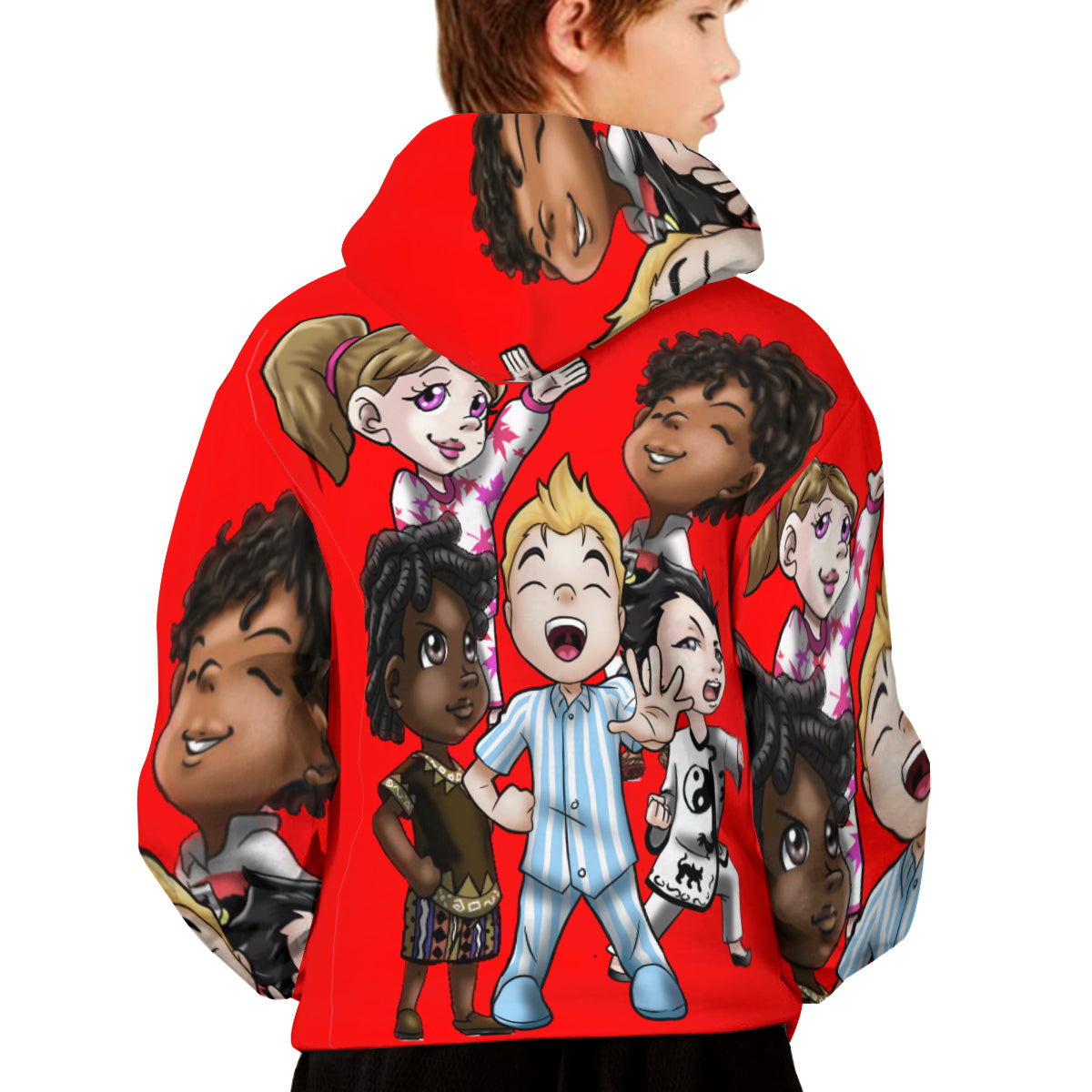 SDPKA  KIDS GANGINIT | POLYESTER RED