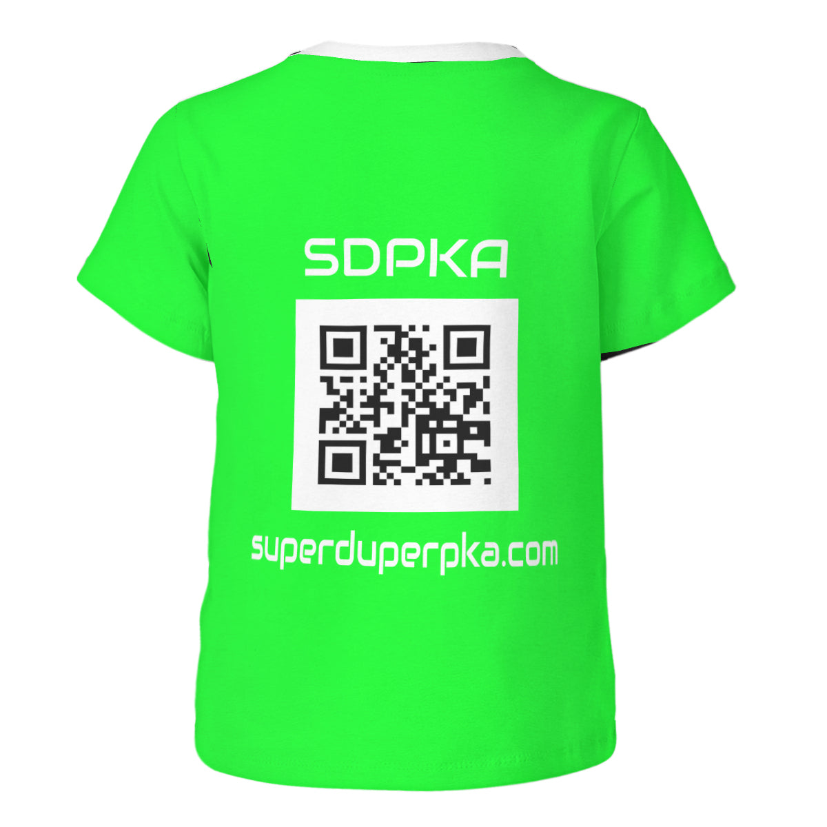 BOOGEYMAN BANISHER T SHIRT FOR YOUTH | SDPKA ( SUH-DUP-KA) | LIME