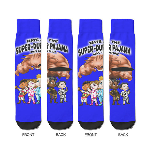 NATE-SDPKA-unisex SOCKS | for ADULTS |  ROYAL
