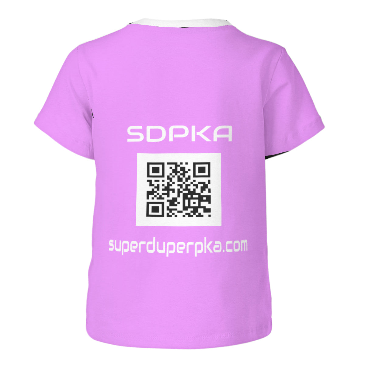 BIG MOUTH NATE  T-SHIRT for YOUTH | SDPKA (SUH-DUP-KA) | LT PINK