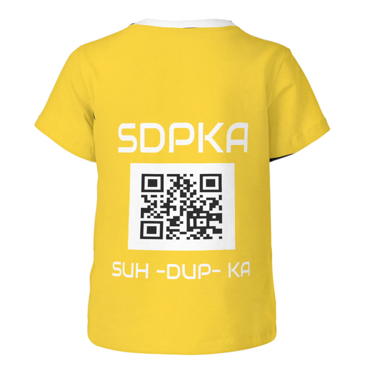 KEDAR'S SALUTE of VALOR T-SHIRT for YOUTH | SDPKA (SUH-DUP-KA) | YELLOW