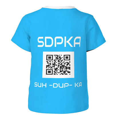 SOSHI'S SALUTE of VALOR T-SHIRT for YOUTH | SDPKA (SUH-DUP-KA) | RASPBERRY