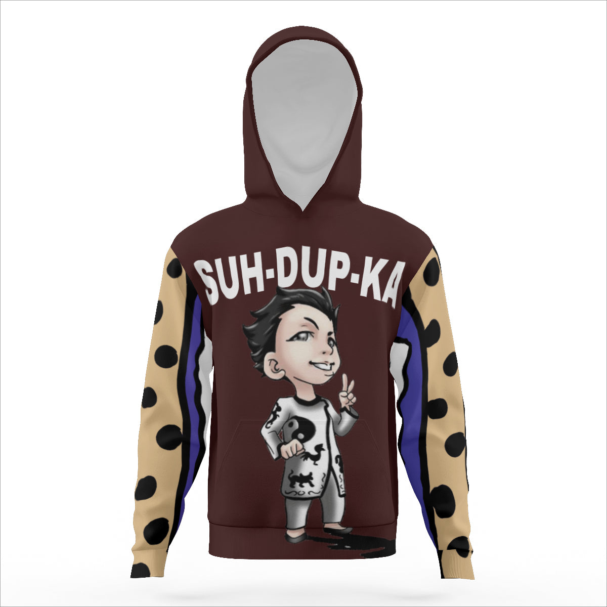 OG  X-O-TIK HOODIE III FOR YOUTH | SOSHI ON BLACK | BOLD SLEEVES | SDPKA