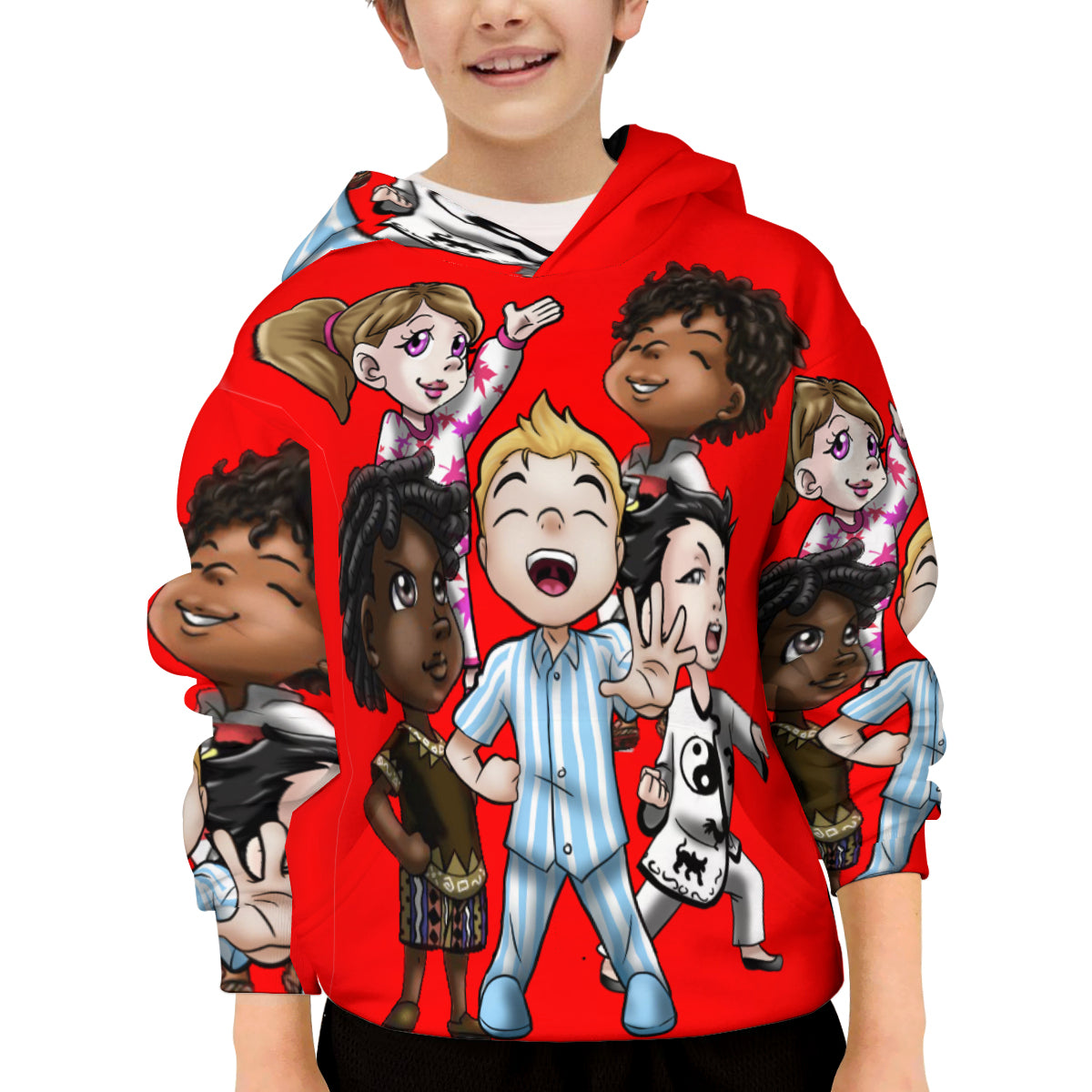 SDPKA  KIDS GANGINIT | POLYESTER RED