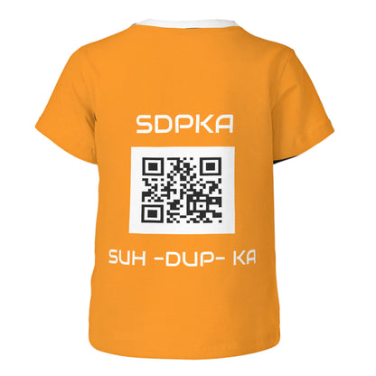 SDPKA NATE & ADA DUAL SALUTE OF VALOR T SHIRT | ORANGE