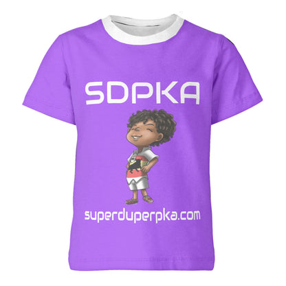 RICO'S SALUTE of VALOR T-SHIRT for YOUTH | SDPKA (SUH-DUP-KA) | PURPLE