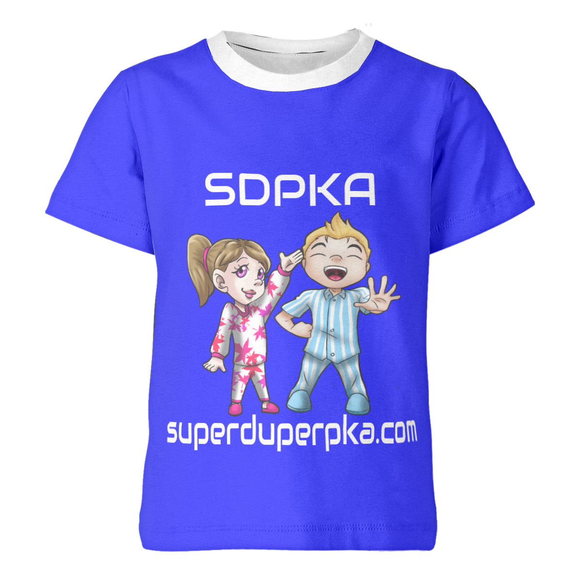 SDPKA NATE & ADA DUAL SALUTE OF VALOR T SHIRT | ROYAL