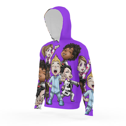 SDPKA KIDS GANGIN' IT HOODIE | POLYESTER PURPLE