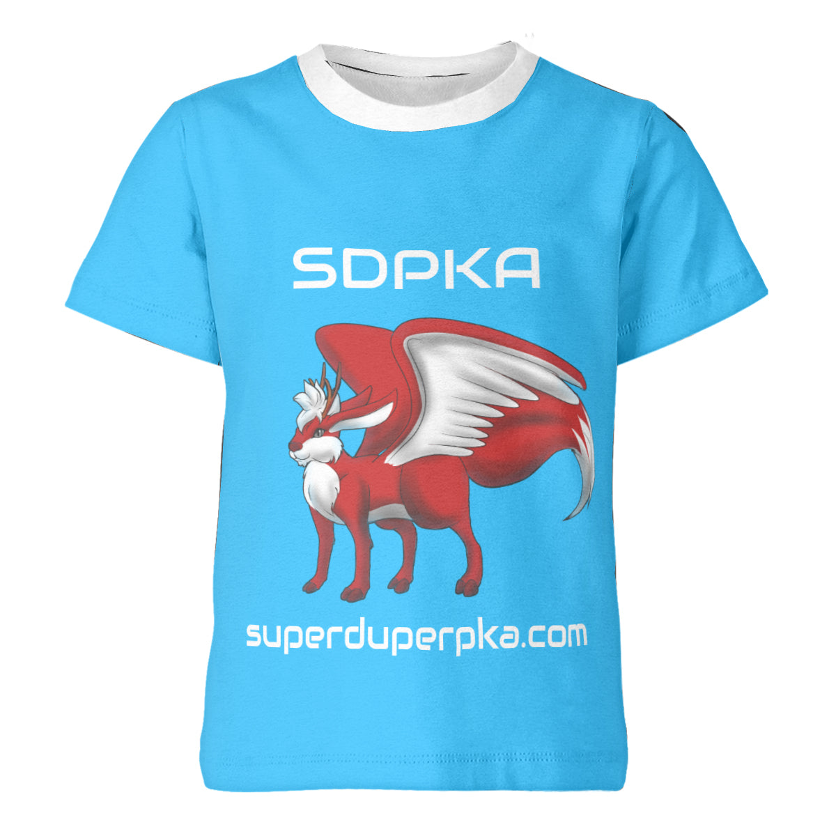 SDPKA WANDERING WOLPERTINGER  T-Shirt for YOUTH | RASPBERRY