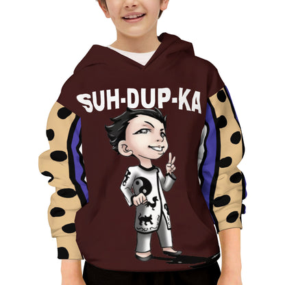 OG  X-O-TIK HOODIE III FOR YOUTH | SOSHI ON BLACK | BOLD SLEEVES | SDPKA