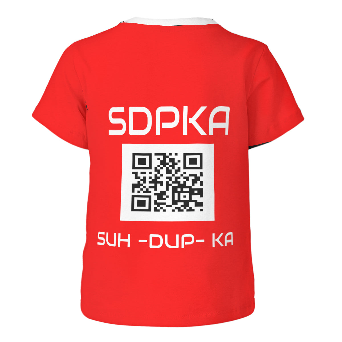 RICO'S SALUTE of VALOR T-SHIRT for YOUTH | SDPKA (SUH-DUP-KA) | RED