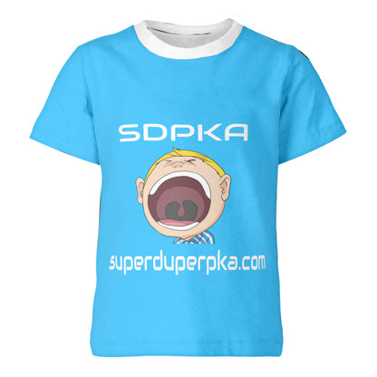 BIG MOUTH NATE  T-SHIRT for YOUTH | SDPKA (SUH-DUP-KA) | RASPBERRY
