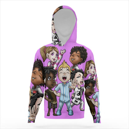SDPKA KIDS GANGIN' IT HOODIE  | POLYESTER LT PINK