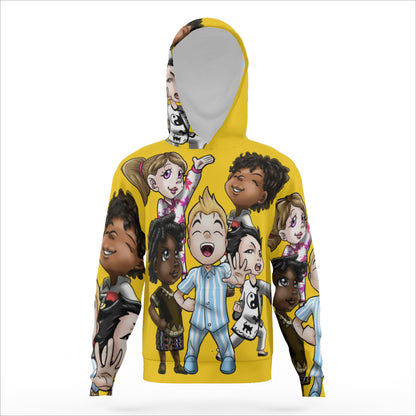 SDPKA KIDS GANGIN' IT HOODIE | POLYESTER YELLOW