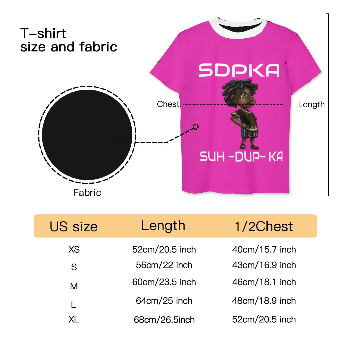 KEDAR'S SALUTE of VALOR T-SHIRT for YOUTH | SDPKA (SUH-DUP-KA) | HOT PINK