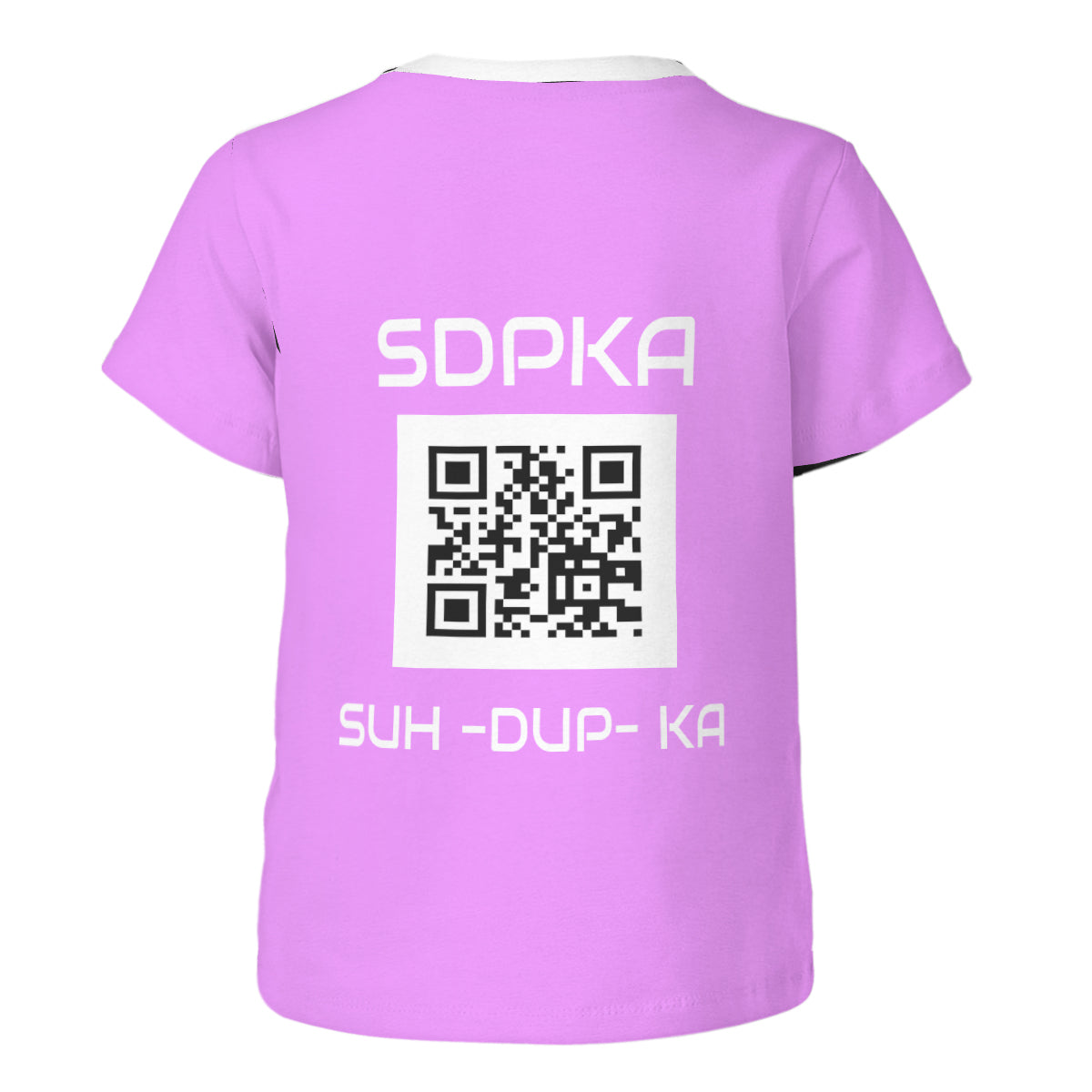 NATE'S SALUTE OF VALOR T SHIRT | FOR YOUTH |  SDPKA (SUH-DUP-KA | LT PINK