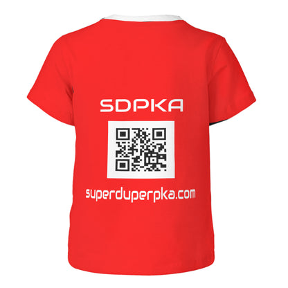 BIG MOUTH NATE  T-SHIRT for YOUTH | SDPKA (SUH-DUP-KA) | RED