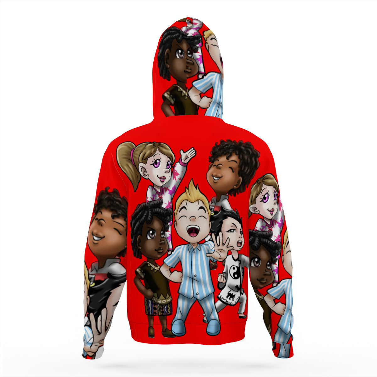SDPKA KIDS GANGIN' IT HOODIE | RED
