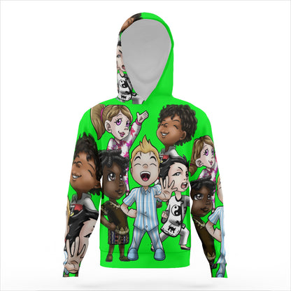 SDPKA KIDS GANGIN' IT HOODIE |  POLYESTER LIME