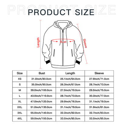 SDPKA BLUE GANG ZIP UP HOODIE ***Women please order one size smaller than normal.