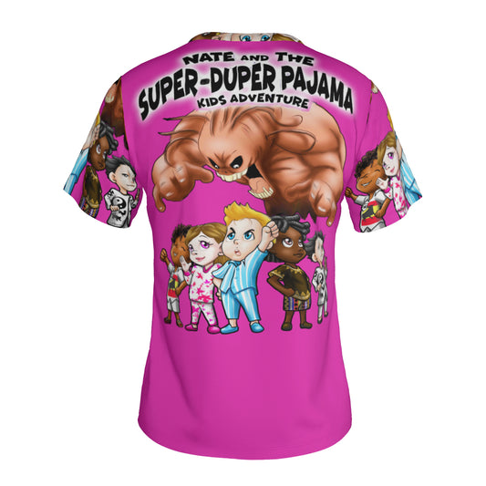 SDPKA- WOMEN'S V NECK T | HOT PINK